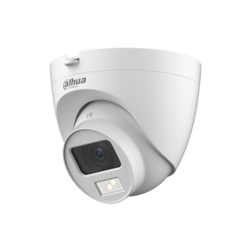 Cámara Domo HDCVI Dahua® 5MP 2.8mm Dual Light IR20 IP67 Mic. - DH-HAC-HDW1500CLQN-IL-A-0280B